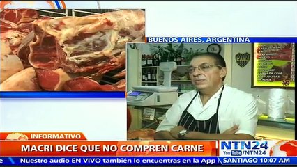 Gobierno argentino pide a los ciudadanos no consumir carne ante altos precios