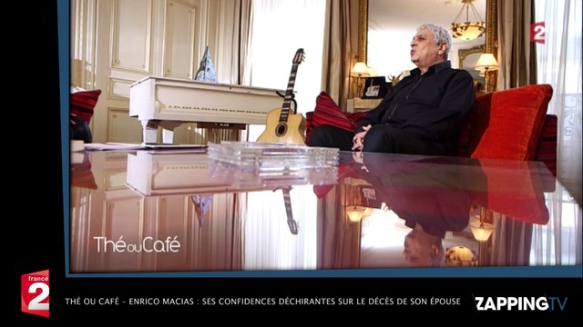 Thé ou Café – Enrico Macias : ses confidences déchirantes sur le décès de son épouse Suzy (Vidéo)