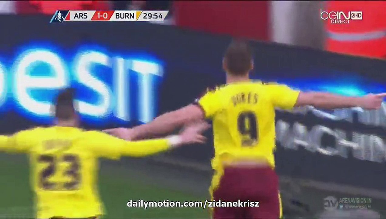 Arsenal 2-1 Burnley - All Goals HD - 30.01.2016 HD