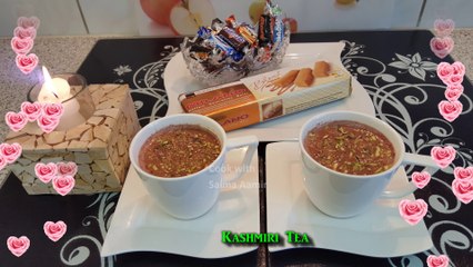 Kashmiri Tea کشمیری چائے / Cook With Saima