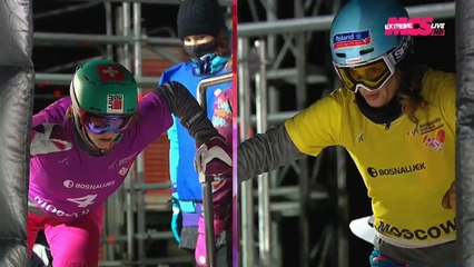 Snowboard - Slalom Parallèle - Victoire de Patrizia Kummer à Moscou