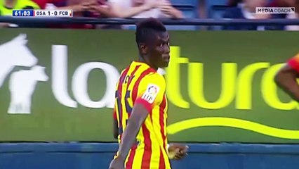 Macky Frank Bagnack avec le Barça B