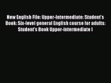 New English File: Upper-Intermediate: Student's Book: Six-level general English course for