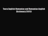 Teora English-Romanian and Romanian-English Dictionary (2015)  Read Online Book