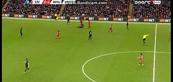 Jordan Ibe 1st Super  Chance To Score Liverpool 0-0 West Ham 30-01-2016