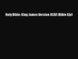 Holy Bible: King James Version (KJV) (Bible Kjv) Free Download Book