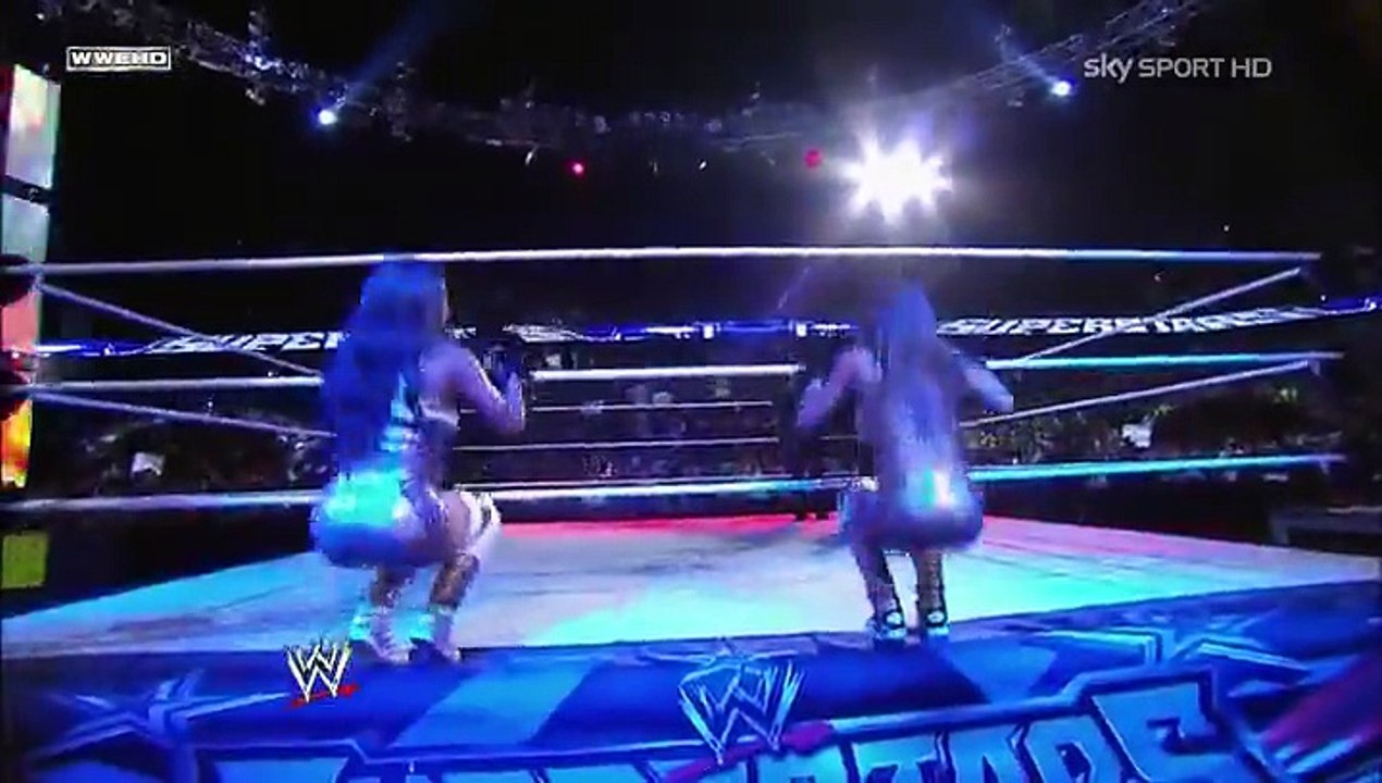 Superstars Natalya, Layla vs Naomi, Cameron