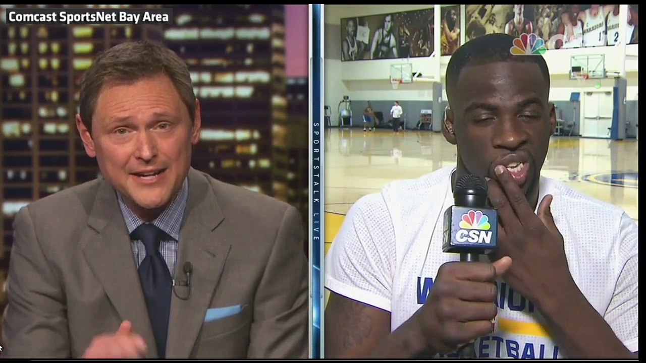 Draymond Green's mom interrupts interview with important news