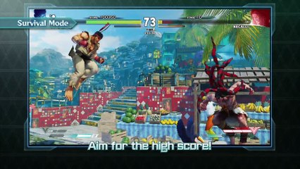 Street Fighter V -  Games Mode Trailer