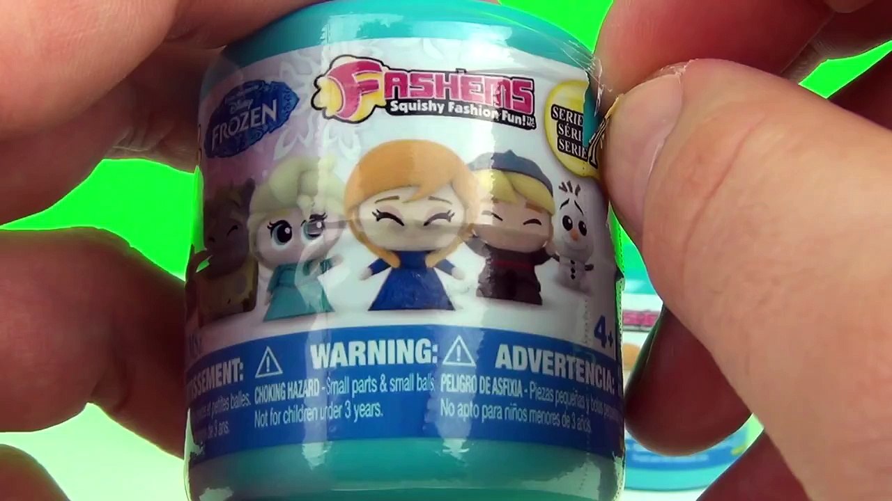FAIL Surprise Eggs Disney Frozen Fashems Elsa Anna Squishy Fun Toys 4 Kids