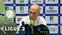 Conférence de presse Havre AC - RC Lens (2-0) : Bob BRADLEY (HAC) - Antoine  KOMBOUARE (RCL) - 2015/2016