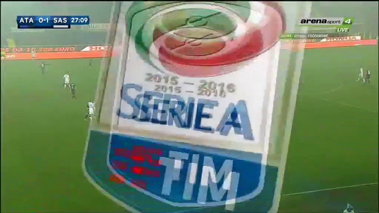 All Goals Italy  Serie A - 30.01.2016, Atalanta Bergamo 1-1 Sassuolo Calcio