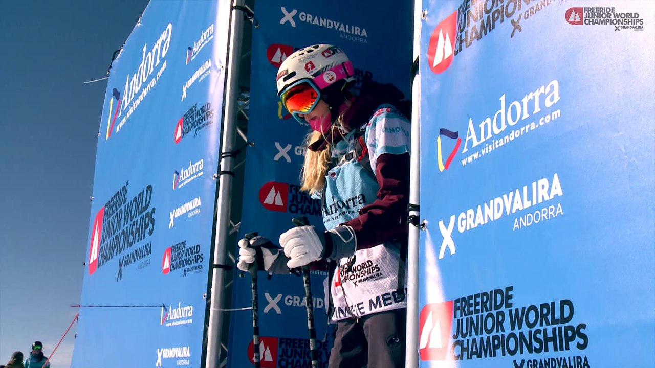 Winning Run - Synnøve Medhus - Freeride Junior World Championships 2016