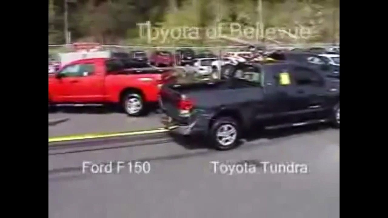 Автомобили, кто сильнее- Ford F-150 vs Toyota Tundra