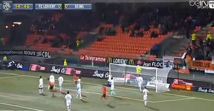 Zargo Toure Goal - Lorient 1 - 0	Reims - 30-01-2016