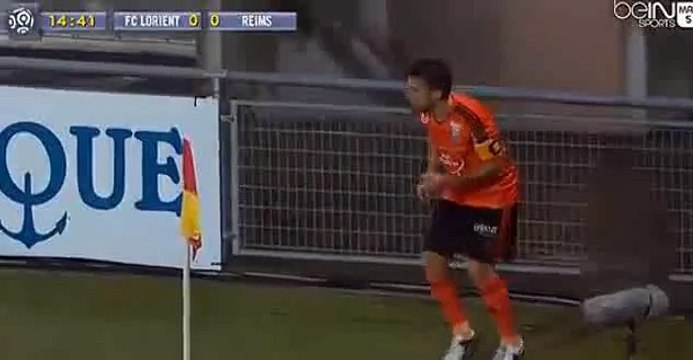 Zargo Toure Goal - Lorient 1 - 0t Reims - 30-01-2016