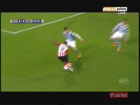 3-0 Luciano Narsingh | PSV Eindhoven v. De Graafschap - 30.01.2016