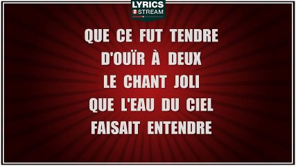 Le Parapluie - Georges Brassens - paroles