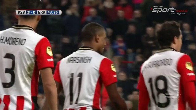 3-0 Luciano Narsingh Goal Holland Eredivisie - 30.01.2016, PSV Eindhoven 3-0 De Graafschap