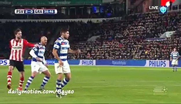 Davy Pröpper Goal HD - PSV 2-0 Graafschap - 30-01-2016