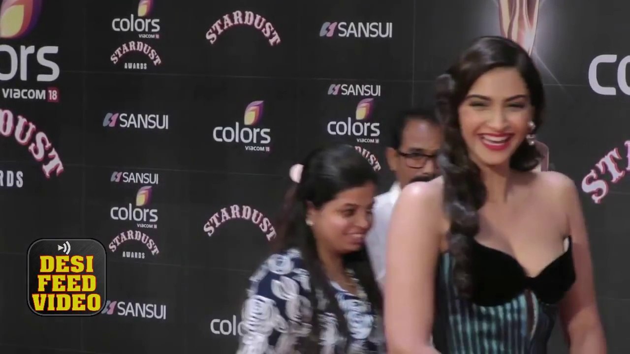 Sonam Kapoor at Stardust Awards 2015 Full Show Red Carpet | Bollywood Awards 2015 - 2016 HD