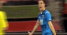 Henriksen M. Goal - Nijmegen 0-1 AZ Alkmaar - 30.01.2016