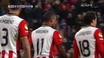 3-0 Luciano Narsingh Goal Holland  Eredivisie - 30.01.2016, PSV Eindhoven 3-0 De Graafschap
