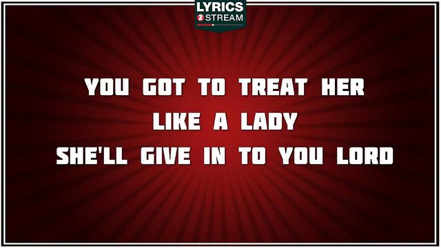 Treat Her Like A Lady - The Cornelius Brothers & Sister Rose tribute - Lyrics