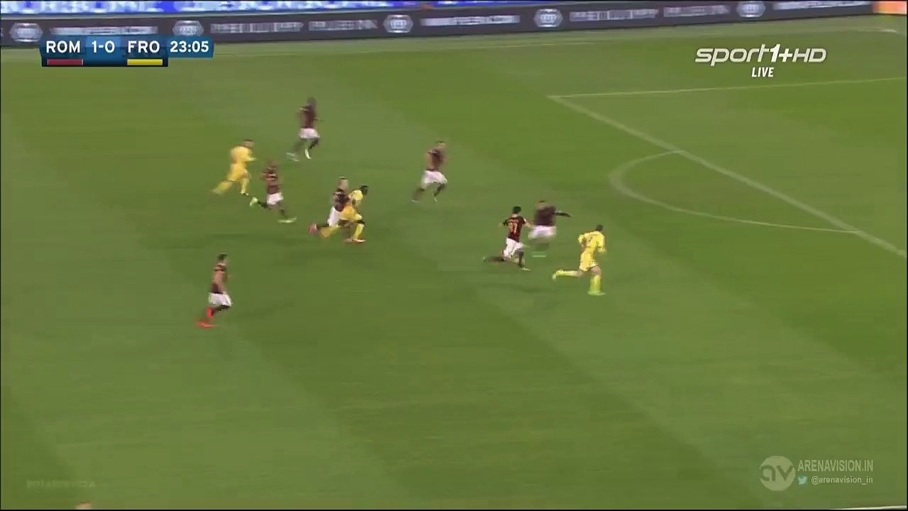 Daniel Ciofani GOAL  - AS Roma 1-1  Frosinone 30.01.2016