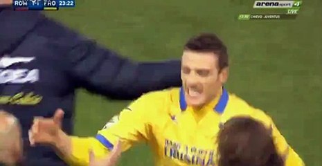 1-1 Daniel Ciofani Roma 1-1 Frosinone Serie A
