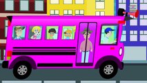Wheels on the bus nursery rhymes and childrens rhymes