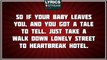 Heartbreak Hotel - Elvis Presley tribute - Lyrics