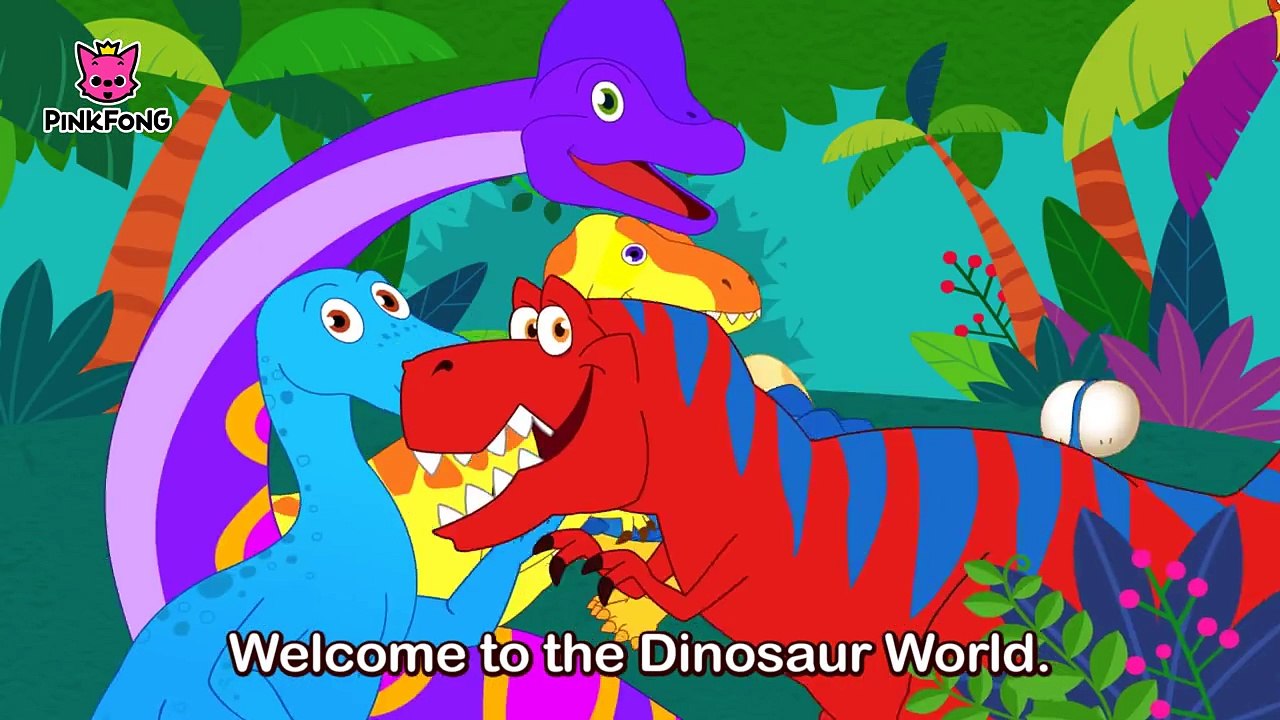Boom Boom Dino World | Dinosaur Songs | PINKFONG Songs for Children