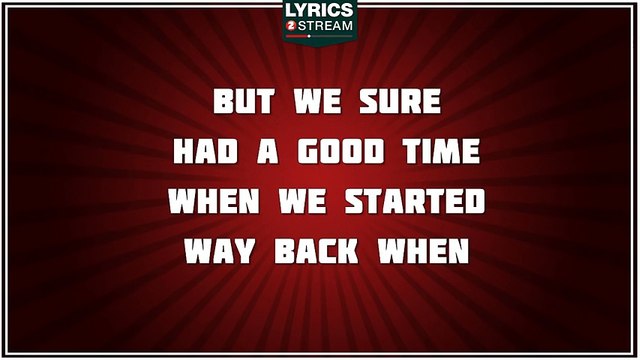 Photographs And Memories - Jim Croce tribute - Lyrics