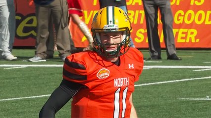 First impressions of Carson Wentz in Senior Bowl