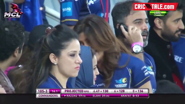 Abdul Razaq blasting inning of 39 runs MCL