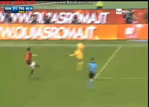 Stephan El Shaarawy Goal Roma 2-1 Frosinone Serie A