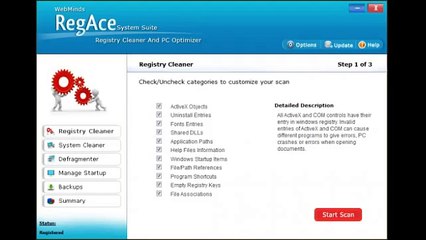 RegAce System Suite - Download Patch Keygen