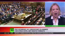 Labour MPs receive death threats over Syria bombing vote