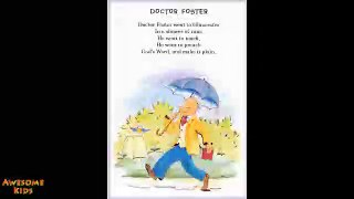 Dr. Foster Went To Gloucester Nursery Rhymes