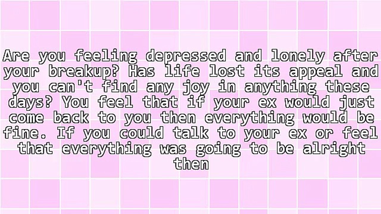 Ways To End Your Depression After Your Breakup
