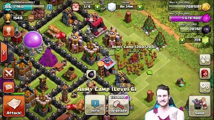 Clash of Clans  - TH9 FARMING  - NEW UPGRADE - TOWNHALL 9 GAMEPLAY