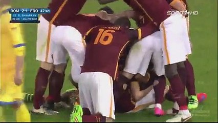 All Goals & Highlights AS ROMA 3-1 FROSINONE Serie A
