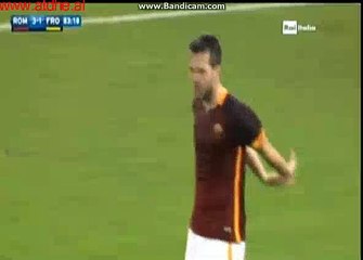Miralem Pjanić SUPER Goal Roma 3-1 Frosinone Serie A