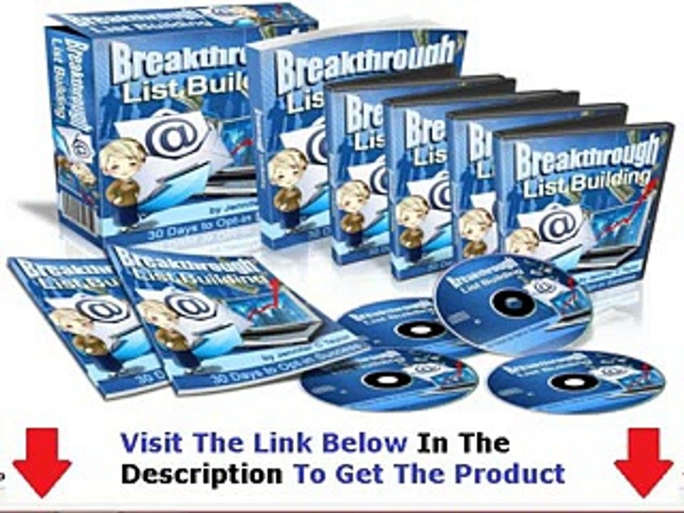 Breakthrough List Building Facts Bonus + Discount