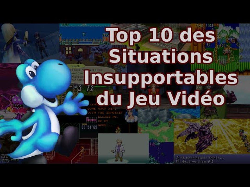 Top 10 des Situations Insupportables du Jeu Vidéo