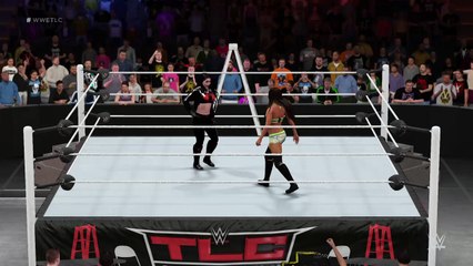 WWE 2K16  the baroness v alicia fox