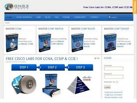 Gns3vault - Study Material For Cisco Ccna Ccnp And Ccie Students