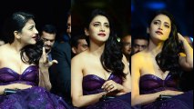 Shruti Haasan Very Hot Cleavage show at IIFA Utsavam 2016