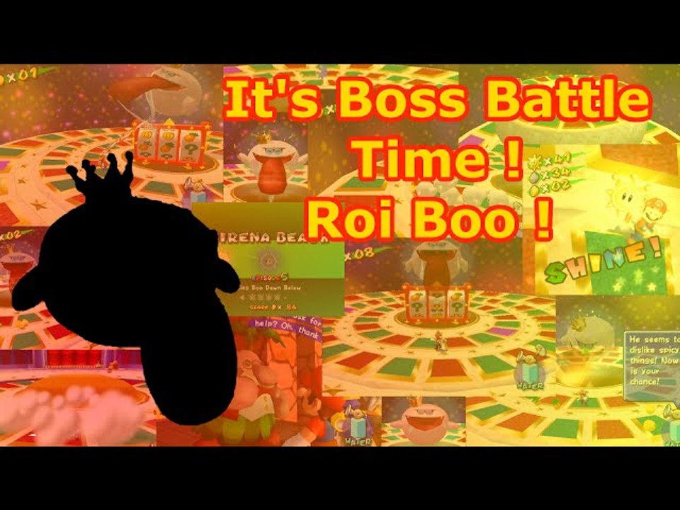 It's Boss Battle Time ! Roi Boo !